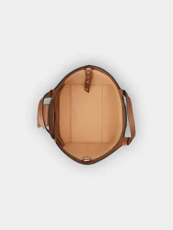 Roger Vivier Viv' Choc Mini Shopping Bag in leather Clearance