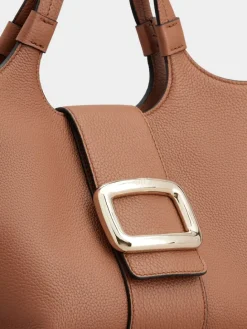 Roger Vivier Viv' Choc Mini Shopping Bag in leather Clearance