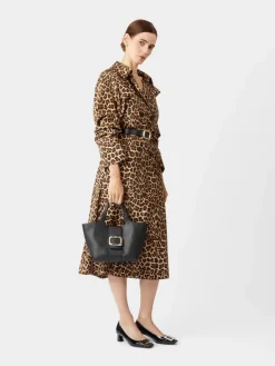 Roger Vivier Viv' Choc Mini Shopping Bag in leather Sale