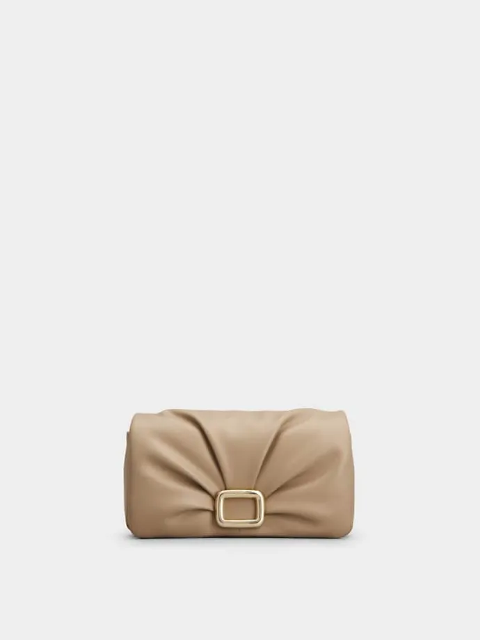 Roger Vivier Viv' Choc Phone Holder in Leather Online