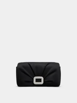 Roger Vivier Viv' Choc Phone Holder in satin New