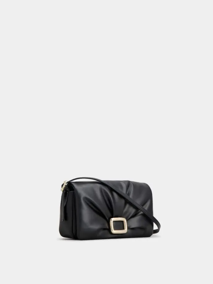 Roger Vivier Viv' Choc Phone Holder in Leather Hot