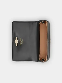 Roger Vivier Viv' Choc Phone Holder in Leather Hot