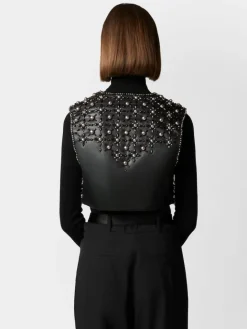 Roger Vivier Viv' Choc Vest in leather Discount