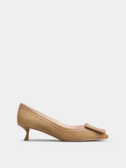 Roger Vivier Viv' in The City Pumps in suede Online