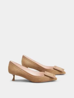 Roger Vivier Viv' in The City Pumps in suede Online
