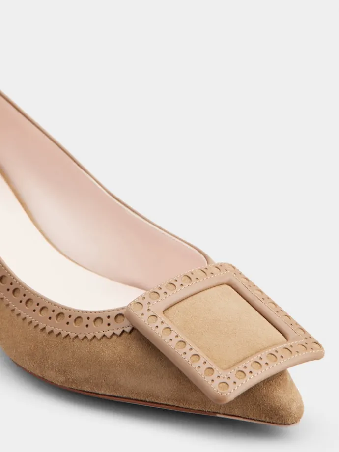 Roger Vivier Viv' in The City Pumps in suede Online