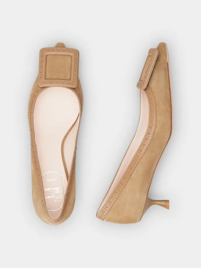 Roger Vivier Viv' in The City Pumps in suede Online