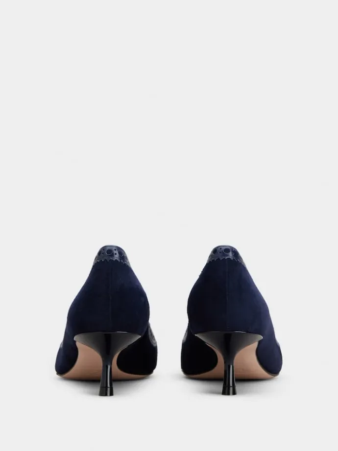 Roger Vivier Viv' in The City Pumps in suede Discount