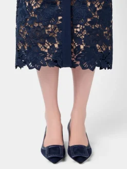 Roger Vivier Viv' in The City Pumps in suede Discount