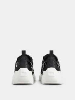 Roger Vivier Viv' on the Run Sneakers in patent leather and fabric Clearance