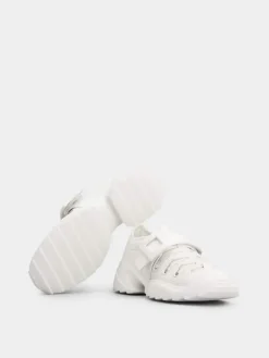 Roger Vivier Viv' on the Run Trekky Sneakers in fabric and leather Fashion