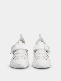 Roger Vivier Viv' on the Run Trekky Sneakers in fabric and leather Fashion