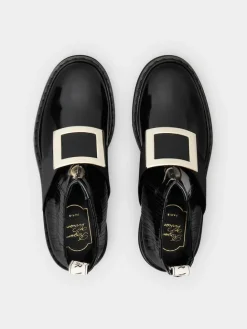 Roger Vivier Viv' Rangers Chelsea Booties in leather Outlet