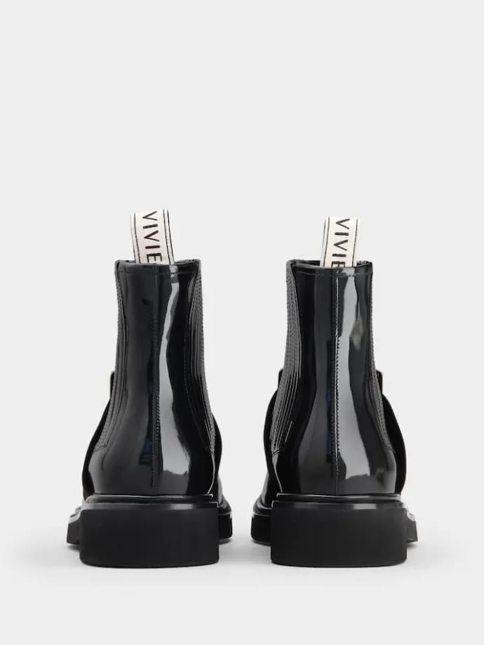 Roger Vivier Viv' Rangers Chelsea Booties in leather Outlet