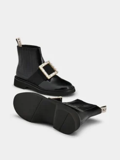 Roger Vivier Viv' Rangers Chelsea Booties in patent leather Fashion