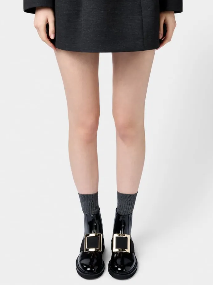 Roger Vivier Viv' Rangers Chelsea Booties in leather Outlet