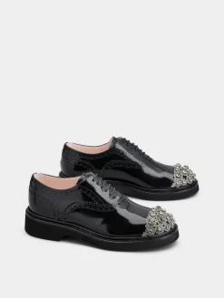 Roger Vivier Viv' Rangers Lace-ups in leather Clearance