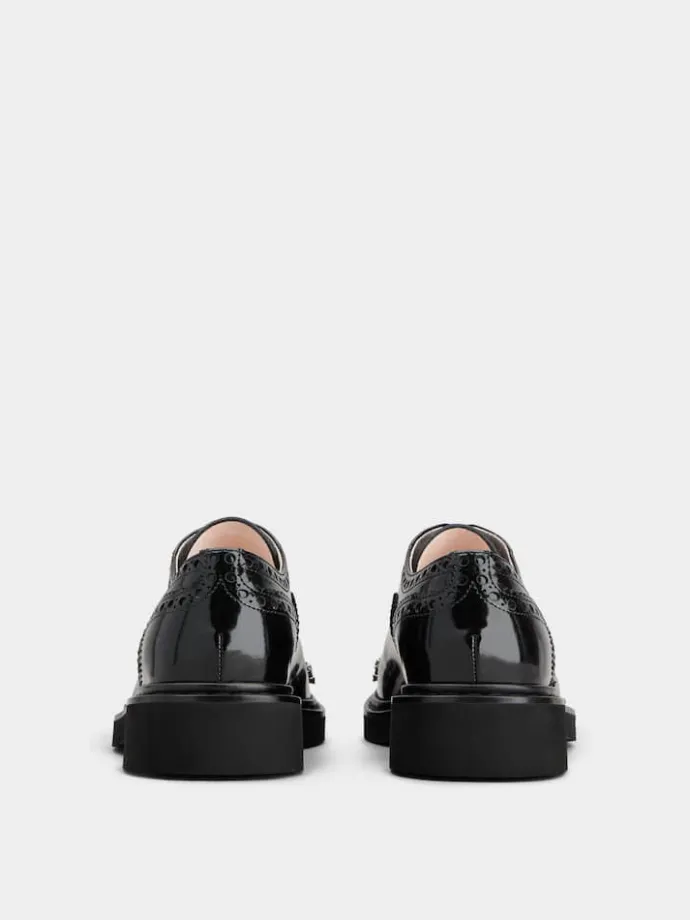 Roger Vivier Viv' Rangers Lace-ups in leather Clearance