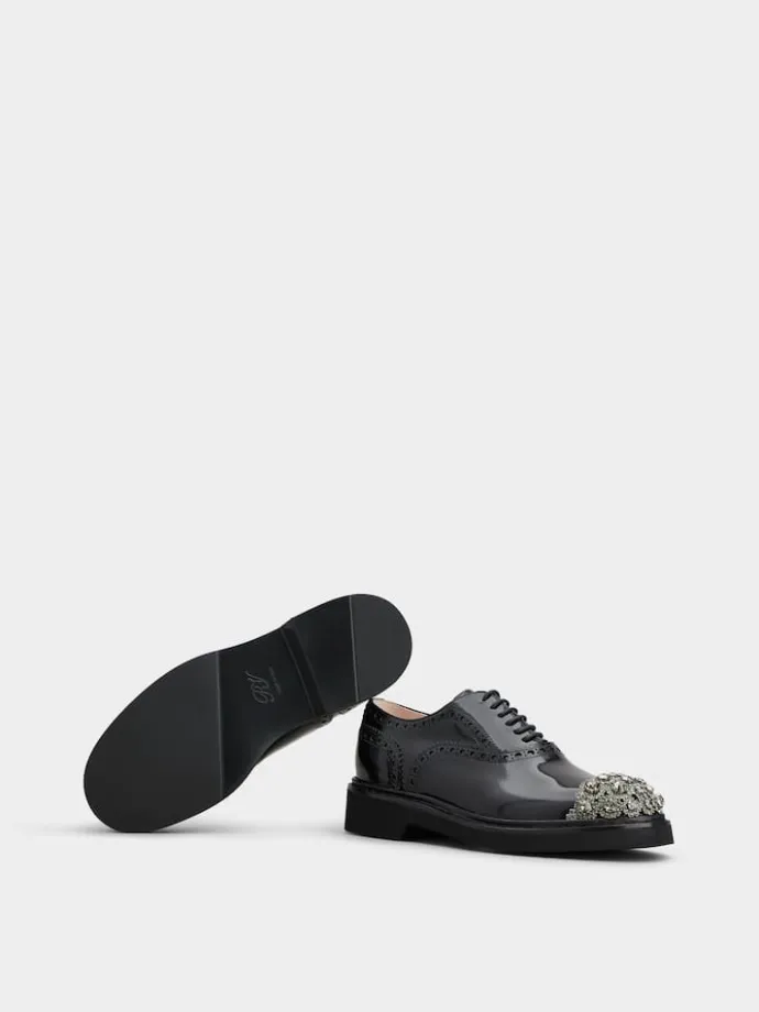 Roger Vivier Viv' Rangers Lace-ups in leather Clearance