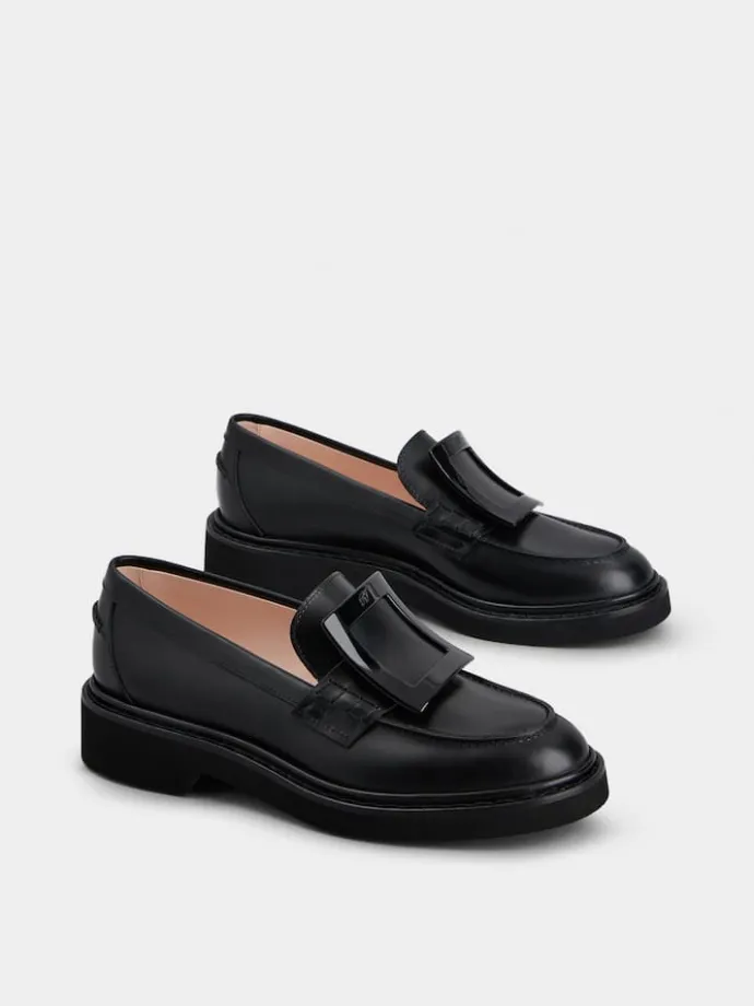 Roger Vivier Viv' Rangers Loafers in leather Outlet