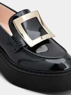 Roger Vivier Viv' Rangers Loafers in leather Sale