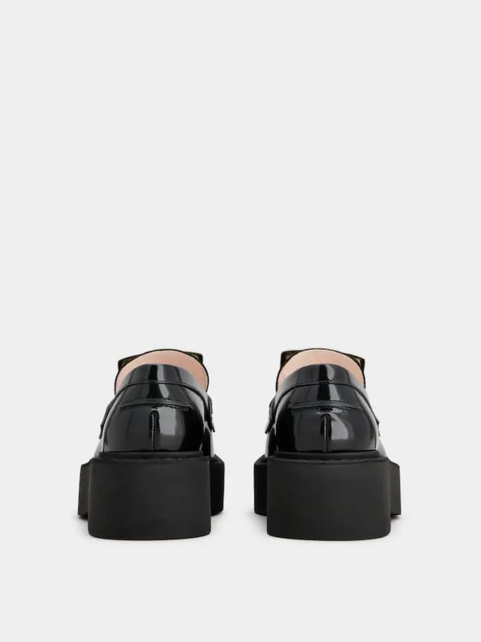 Roger Vivier Viv' Rangers Loafers in leather Sale