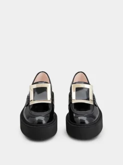 Roger Vivier Viv' Rangers Loafers in leather Sale