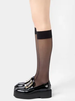 Roger Vivier Viv' Rangers Loafers in leather Sale