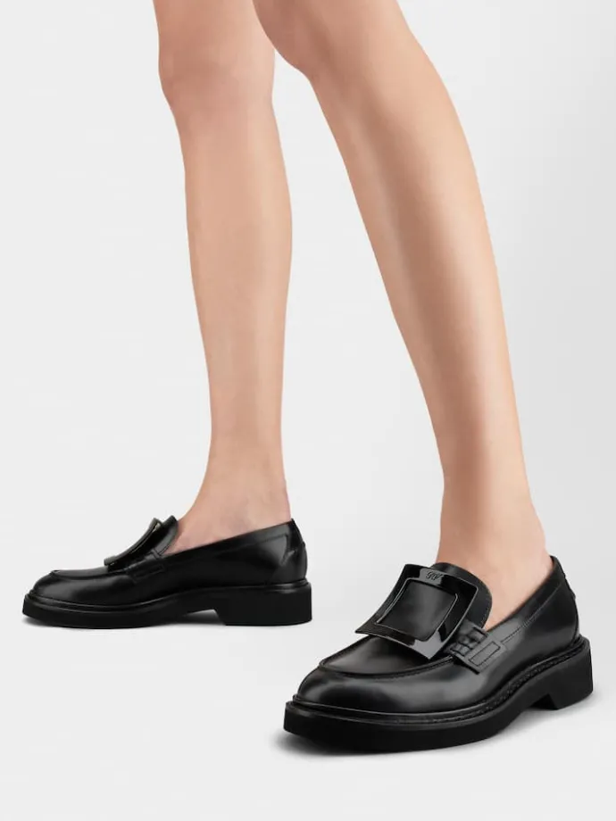 Roger Vivier Viv' Rangers Loafers in leather Outlet