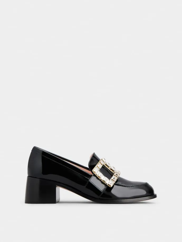 Roger Vivier Viv' Rangers Loafers in patent leather Best