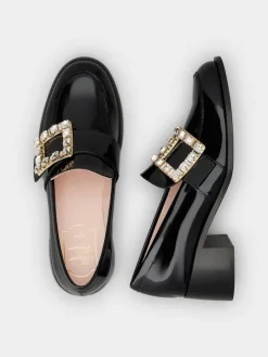 Roger Vivier Viv' Rangers Loafers in patent leather Best