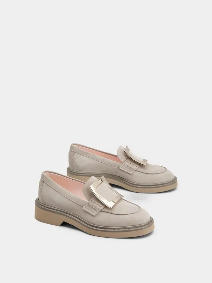 Roger Vivier Viv' Rangers Loafers in suede Hot