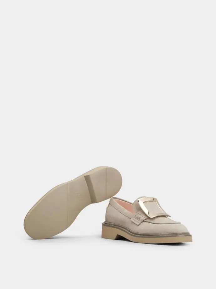 Roger Vivier Viv' Rangers Loafers in suede Hot