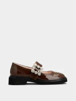 Roger Vivier Viv' Rangers Mary Janes in patent leather Best