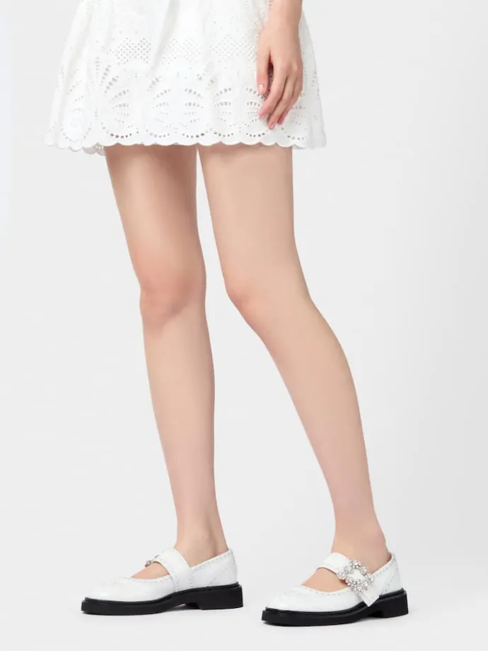 Roger Vivier Viv' Rangers Mary Janes in leather Outlet