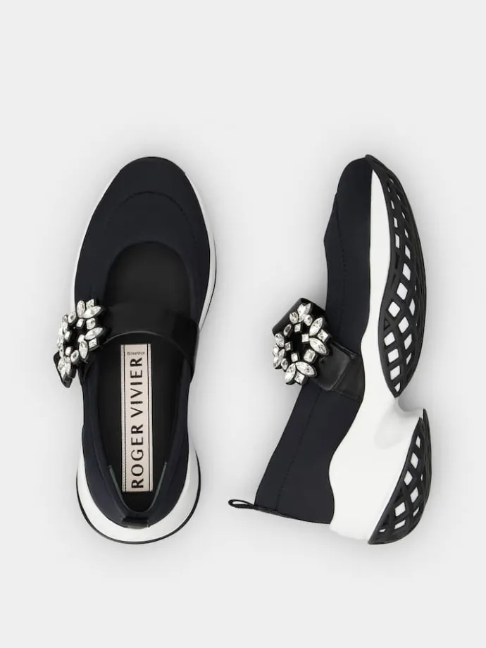 Roger Vivier Viv' Run Babies Sneakers in fabric Hot