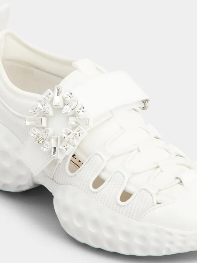 Roger Vivier Viv' Run Light Trekky Sneakers in fabric Best