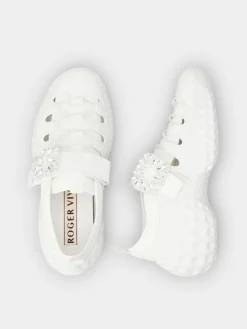 Roger Vivier Viv' Run Light Trekky Sneakers in fabric Best