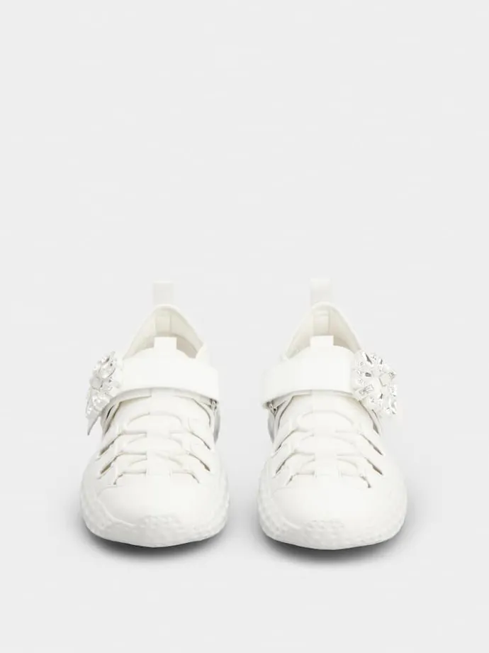 Roger Vivier Viv' Run Light Trekky Sneakers in fabric Best