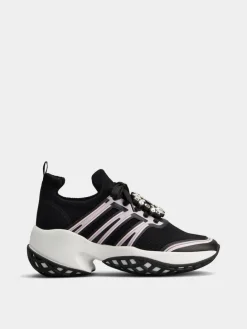 Roger Vivier Viv' Run Sneakers in fabric Best