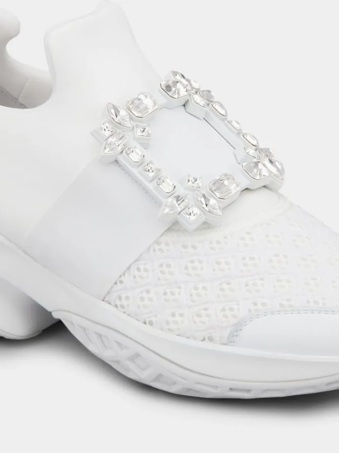 Roger Vivier Viv' Run Sneakers in fabric New