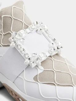 Roger Vivier Viv' Run Sneakers in fabric Fashion