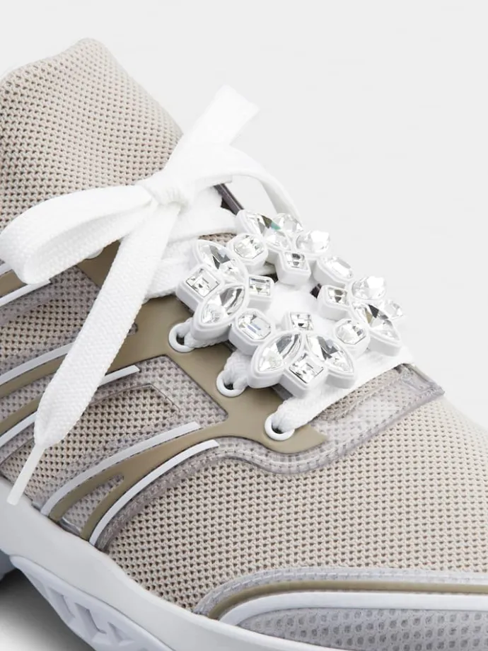 Roger Vivier Viv' Run Sneakers in fabric Clearance