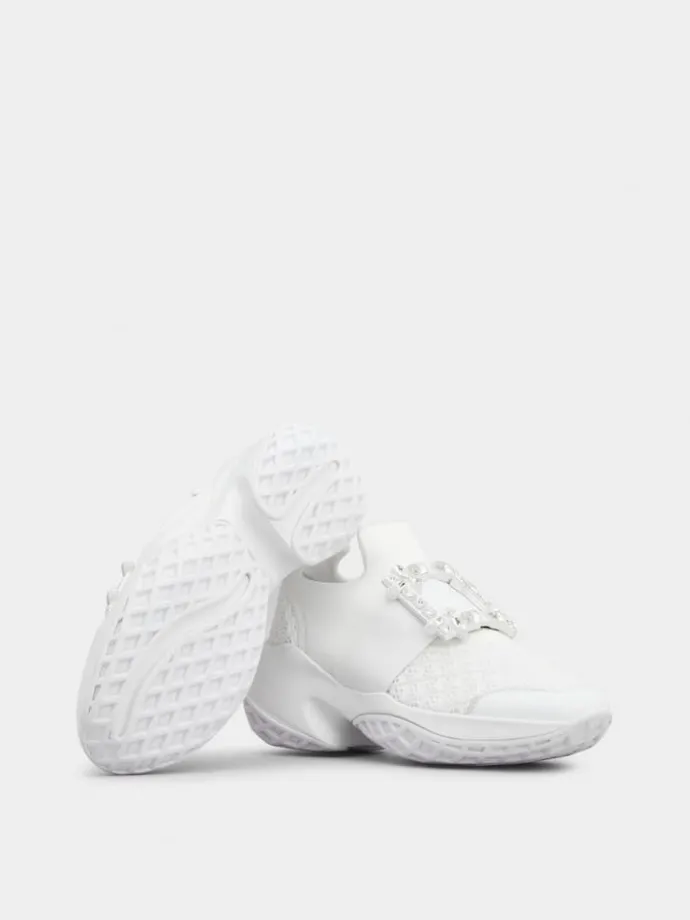 Roger Vivier Viv' Run Sneakers in fabric New