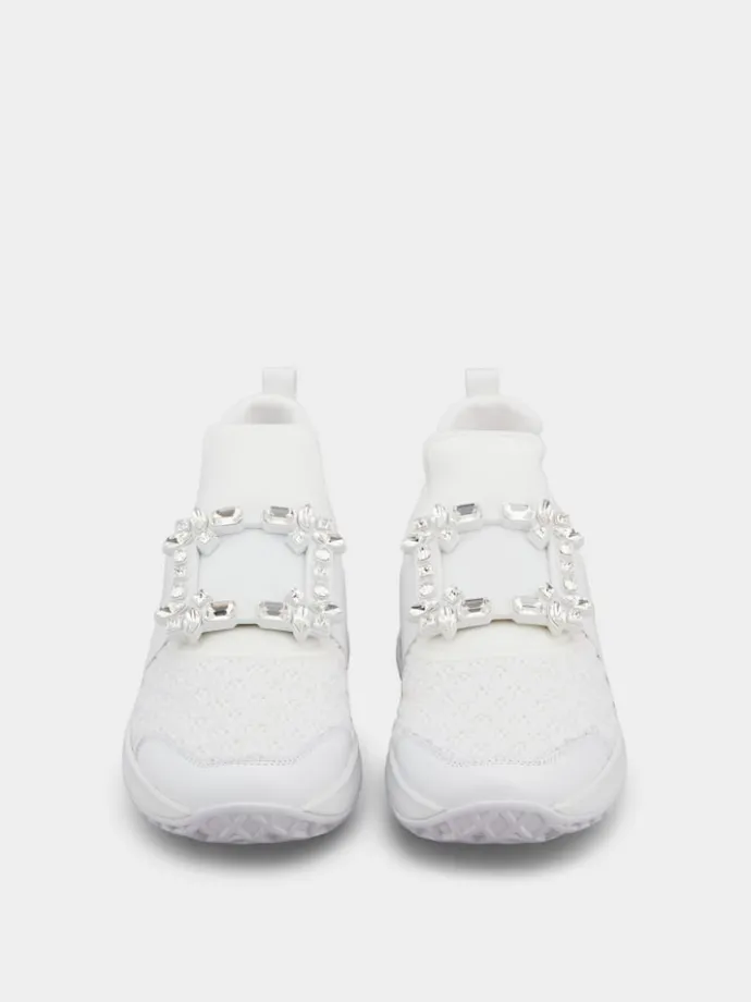 Roger Vivier Viv' Run Sneakers in fabric New