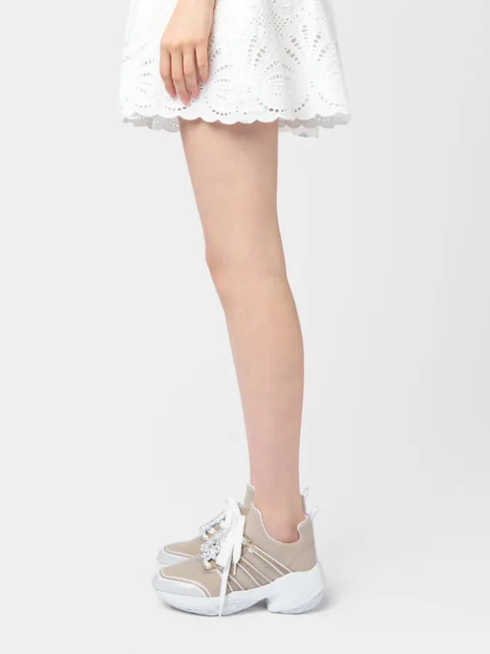 Roger Vivier Viv' Run Sneakers in fabric Clearance