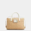 Roger Vivier Viv' Skate Small Shopping Bag in raffia New
