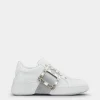 Roger Vivier Viv' Skate Sneakers in leather Clearance