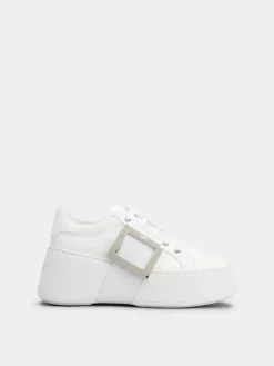 Roger Vivier Viv' Skate Sneakers in leather Sale